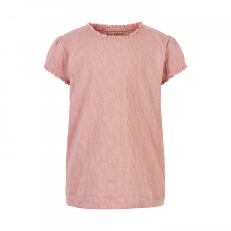 En Fant T-Shirt Jaqcuard in Misty Rose, Gr. 68 - 140