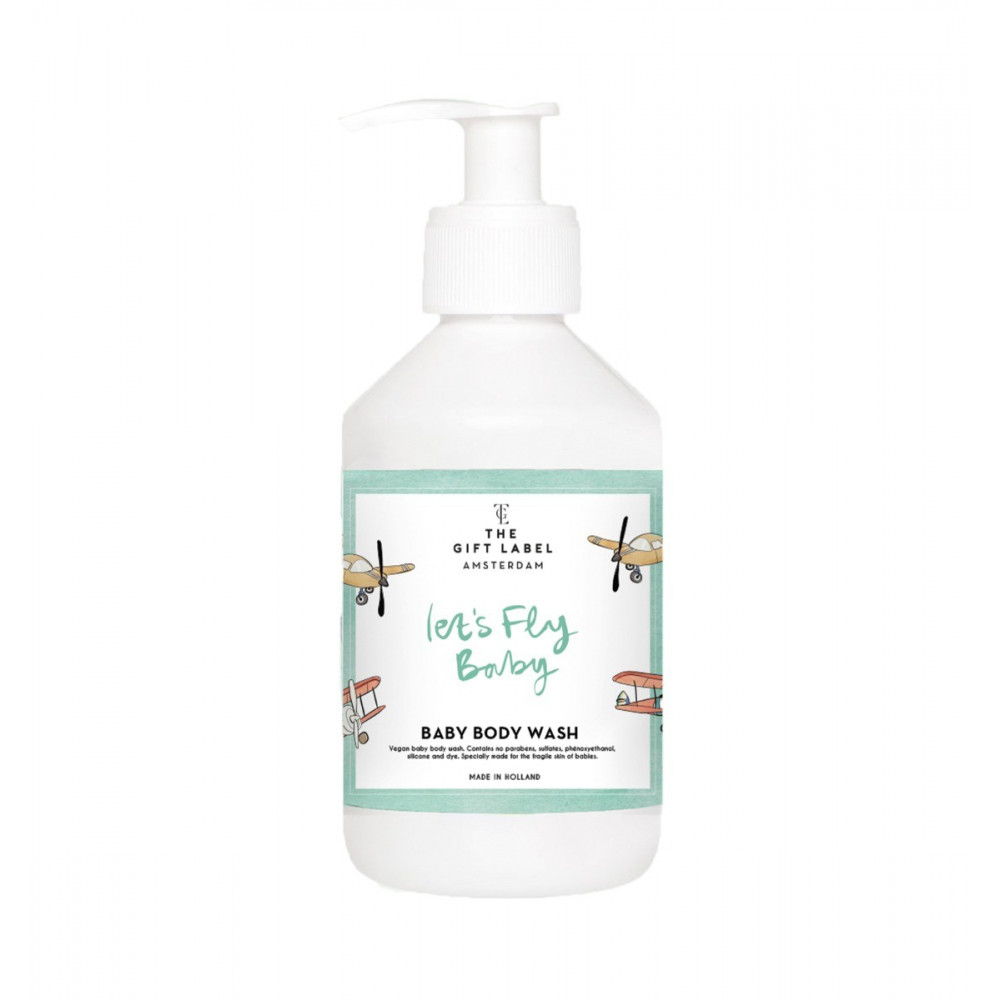 The Gift Label Baby Body Wash 250ml "Let's fly away"