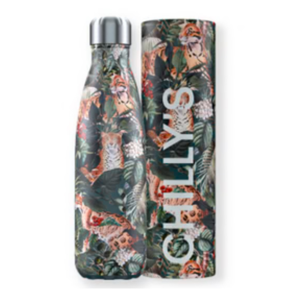 Chilly's Isolierflasche Thermosflasche Leopard Tropical Edition 500 ml